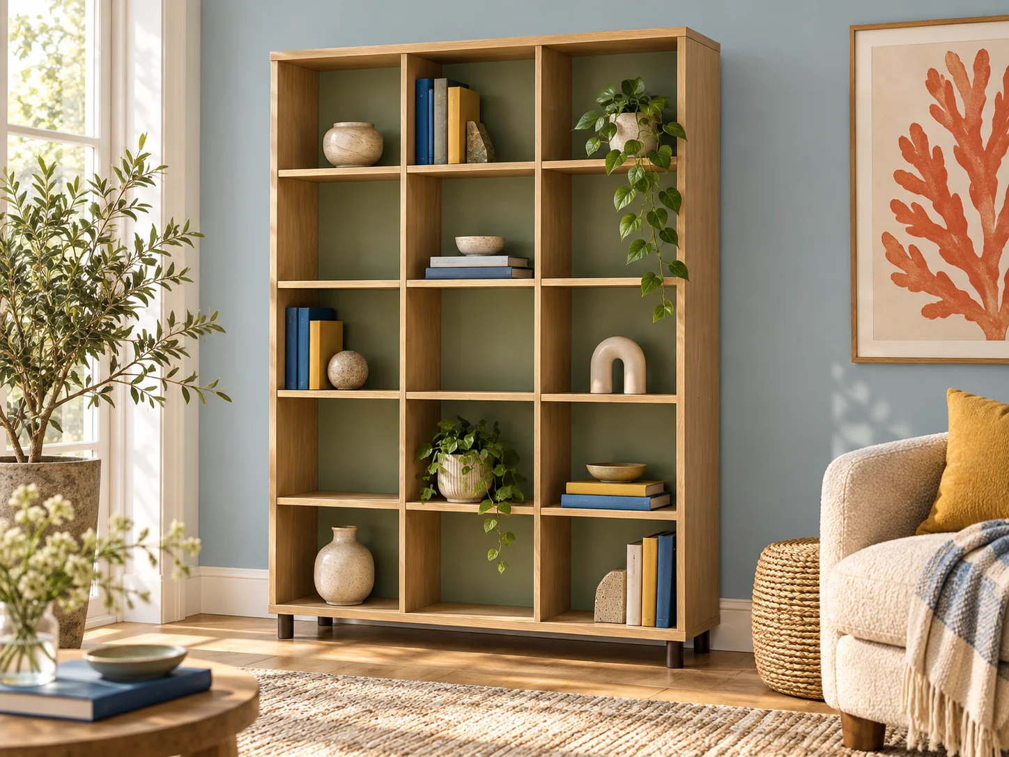 Athar Open Bookcase